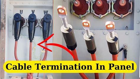 how to terminate loose live cable